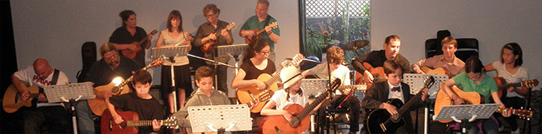 Click for more photos Jason Myers Music Lessons Guitar & Ukelele Recital, 6/14/13, Live Arts Los Angeles